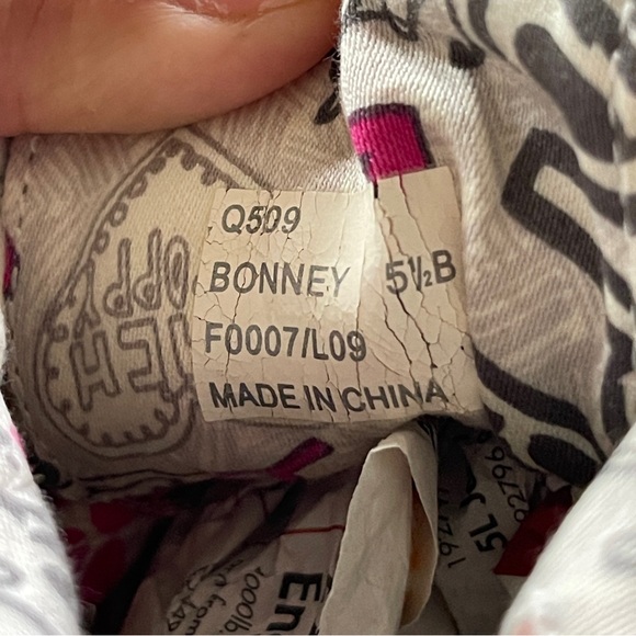 COACH Bonney Brown Monogram Hightop/ Boots - Picture 2 of 7